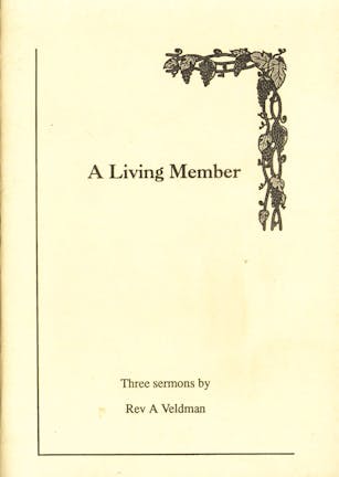 A Living member - A. Veldman