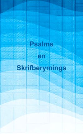 Psalms en skrifberymings (grootdruk psalmboek - Totius)