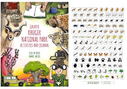 Roux, Liza M. - Krugerpark Journal with Stickers