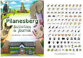 Roux, Lixa M. - Pilanesberg Journal with Stickers