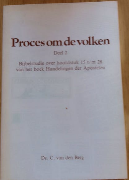 Van den Berg, C - Proces om de Volken (2)