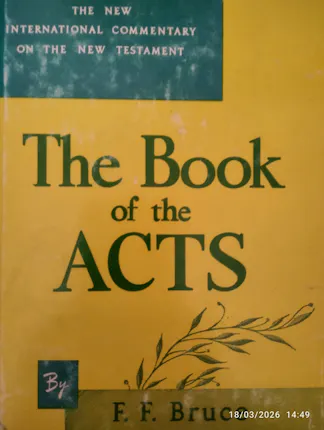 Bruce, FF - The Book of Acts
