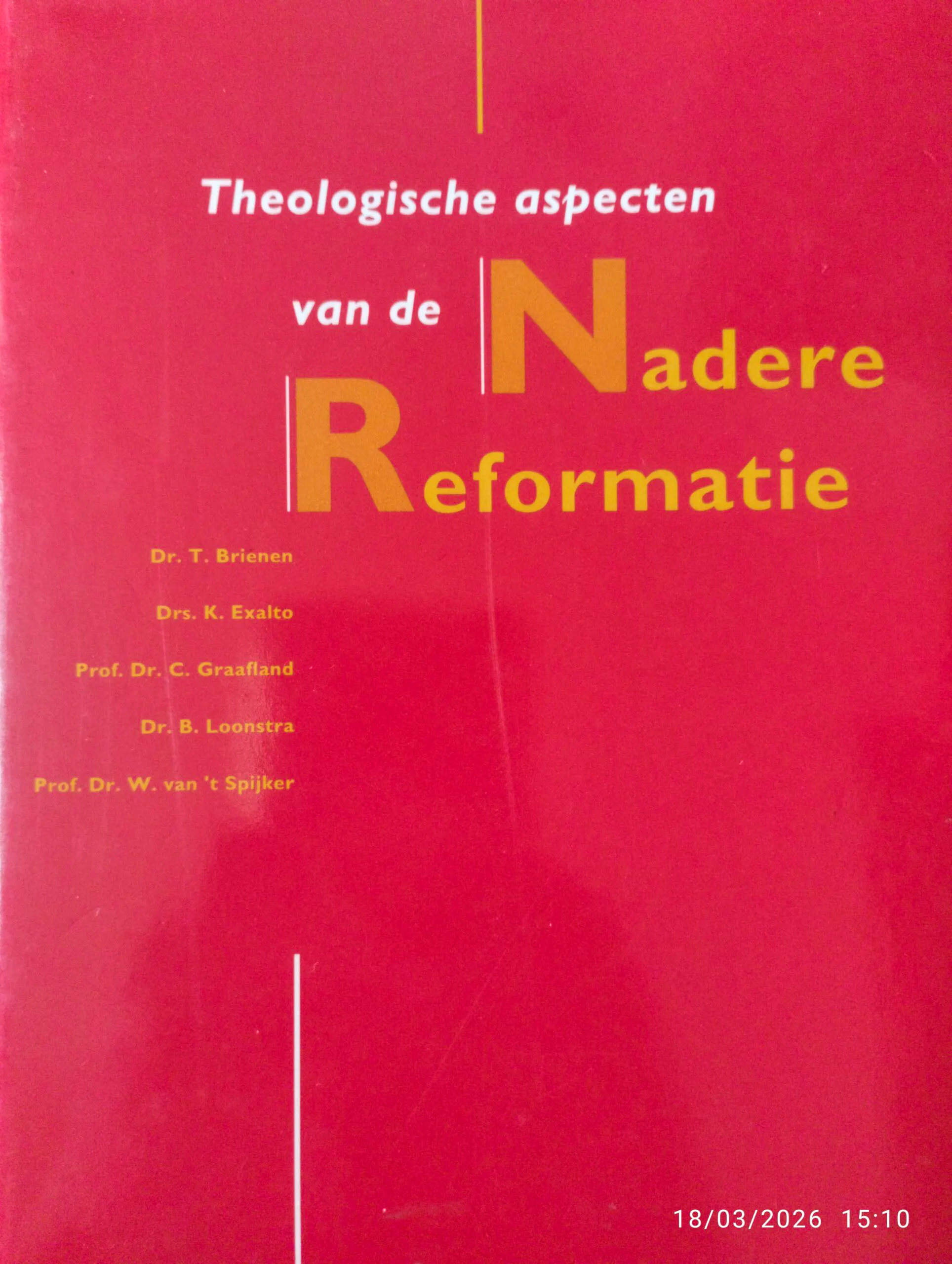 Theologische aspecten van de Nadere Reformatie
