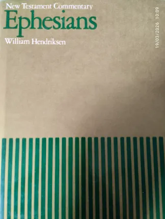 Hendriksen, W  - Ephesians