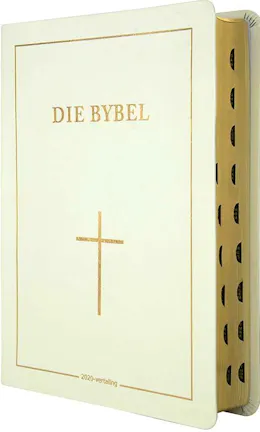 2020 Bybel (Wit - Kruis)