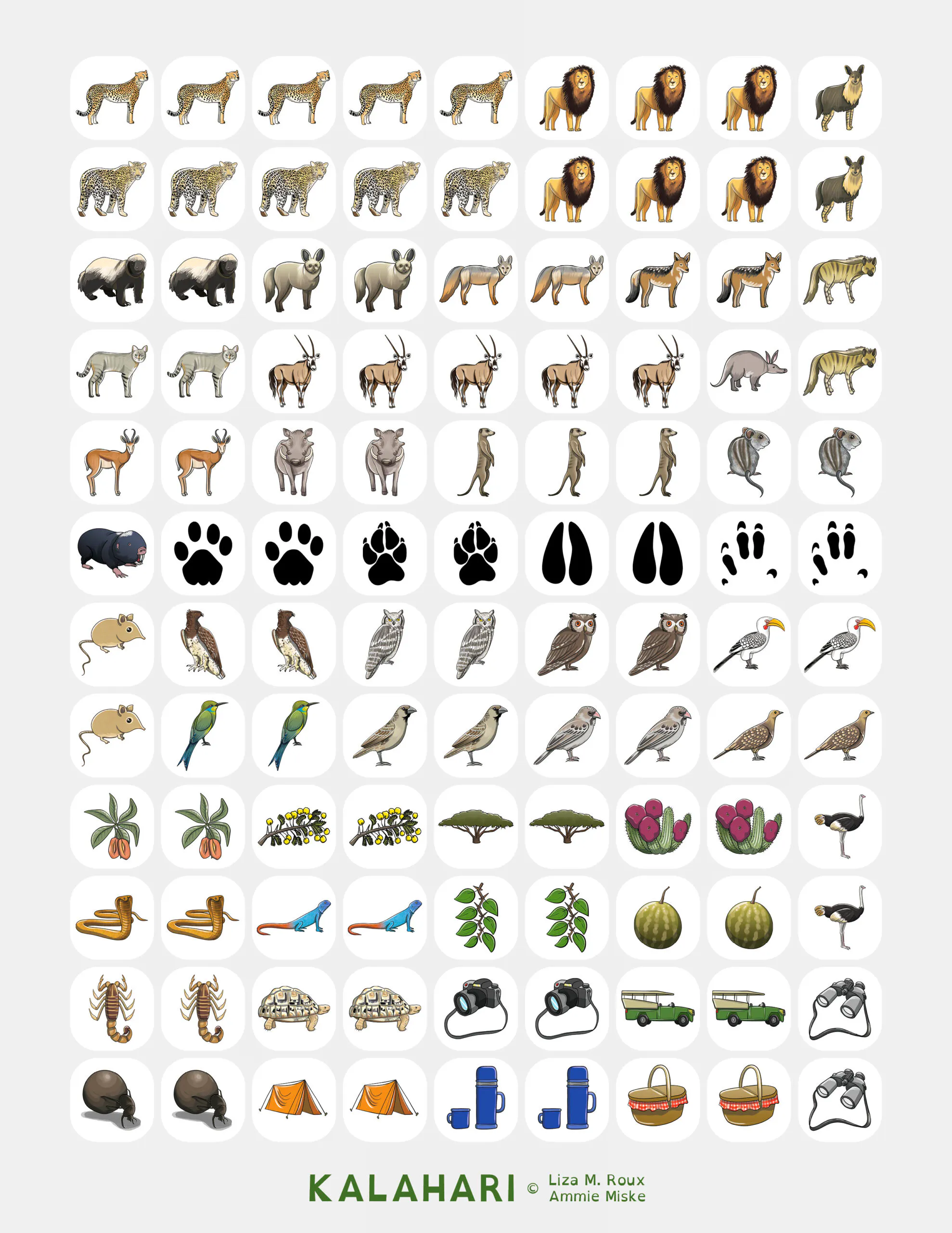 Kalahari Stickers